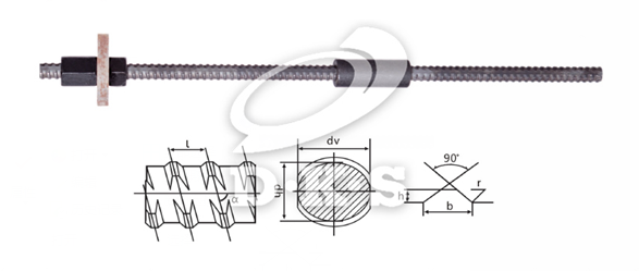 Sistema de barra de subprocesos de alta resistencia