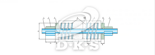 Barra de hilo de alta resistencia y accesorio